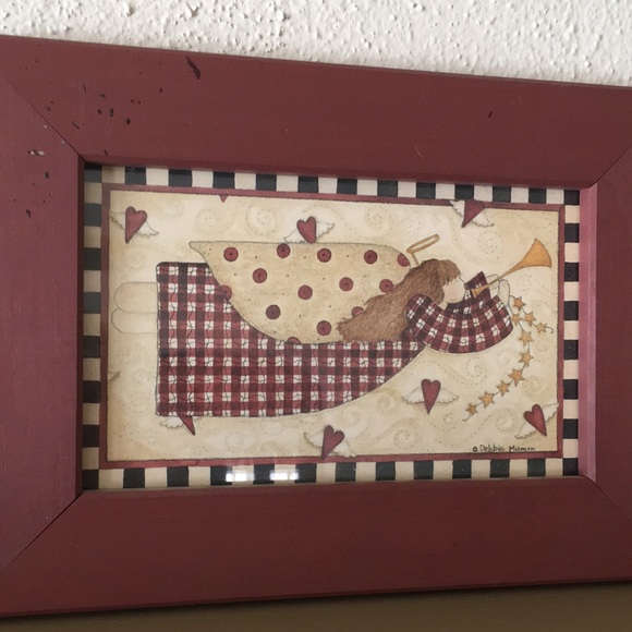 Debbie Mumm Framed Print, Flying Angel - Picture 11 of 11